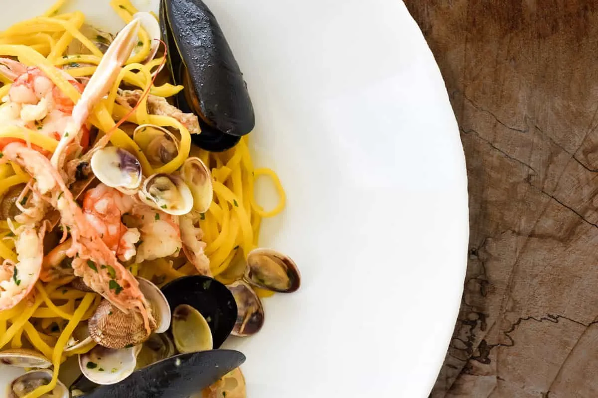 Spaghetti di Mare at Bandanna Mykonos