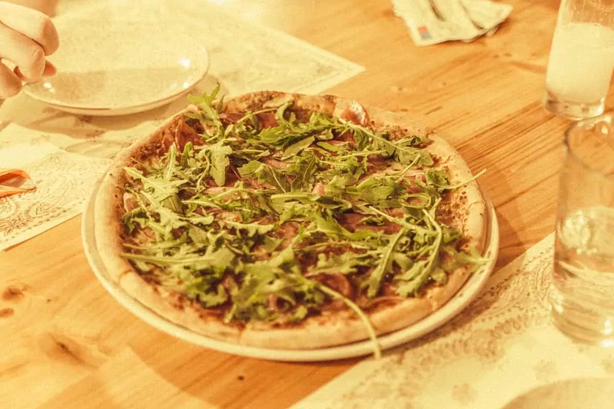 Pizza Bandanna at Bandanna Mykonos