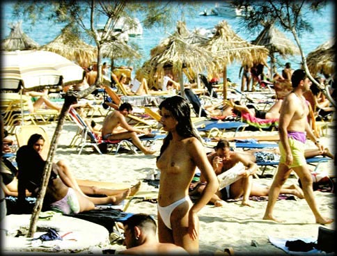 Bellezze della spiaggia, Mykonos